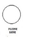 La pleine lune