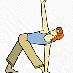 triangle utthita parsvakonasana